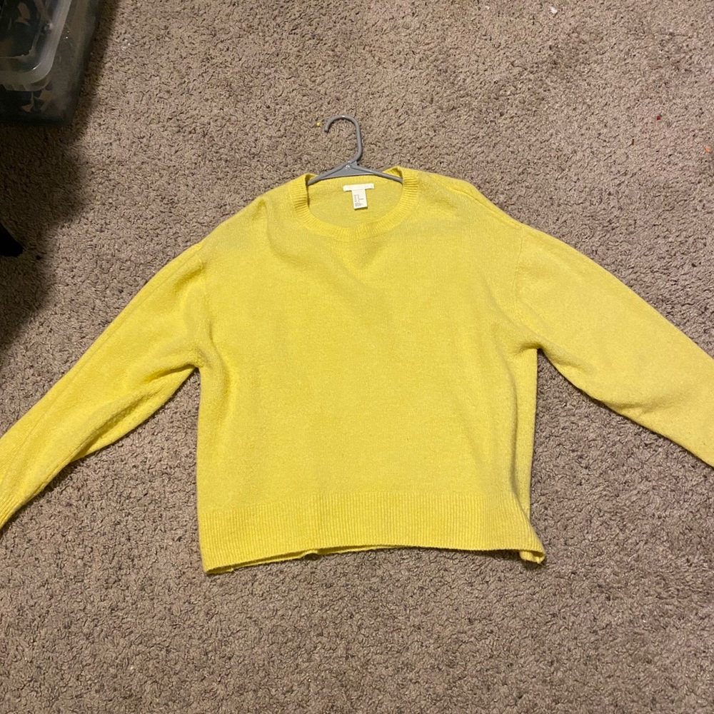Yellow Sweater H&M